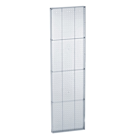 Azar Displays Pegboard Wall Panel Storage Solution, Size: 60'' x 16.125'', 2PK 771660-CLR